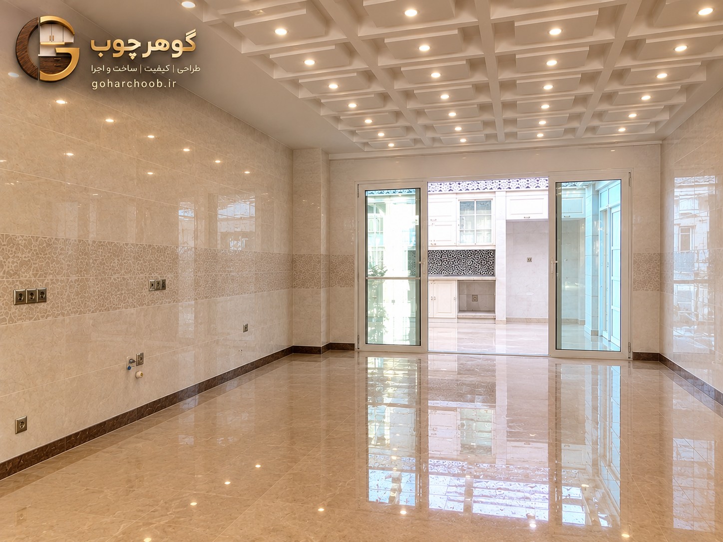 قبل از طراحی و اجرای کابینت آشپزخانه مدرن در تهران توسط گوهرچوب